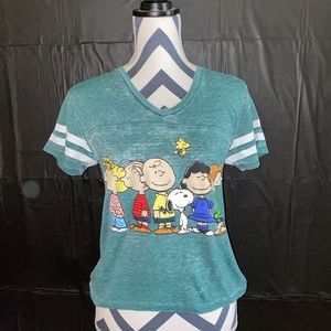 Peanuts Green T-Shirt